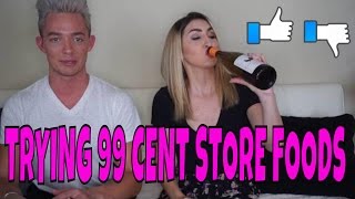 99 CENT WINE??!! (Trying foods from the 99 cent store) screenshot 2