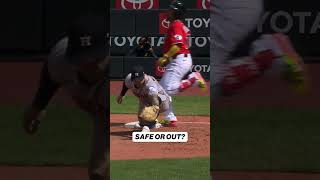 After further review, the call stands and Jose Ramirez was ruled safe at first base, do you agree? 🤔
