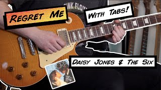 Regret Me, Guitar Cover WITH TABS and CHORDS, Daisy Jones and the Six