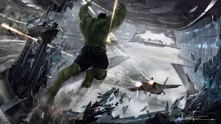 Thor and Hulk Clash: Epic Battle Scene from The Avengers 2012 Movie in High Definition #marvel