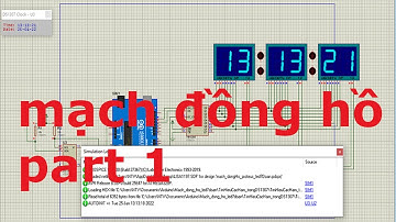Mô phỏng code mạch đồng hồ led 7 đoạn + Arduino + ic 74hc595