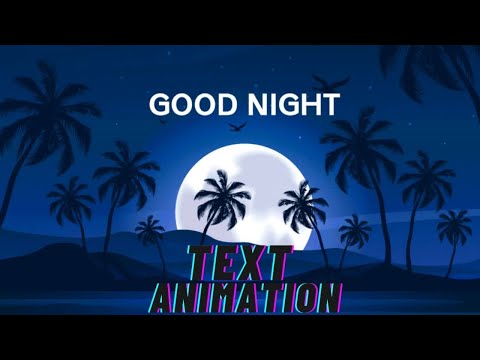 HOW TO MAKE MOVING TEXT ANIMATION IN PHOTOSHOP