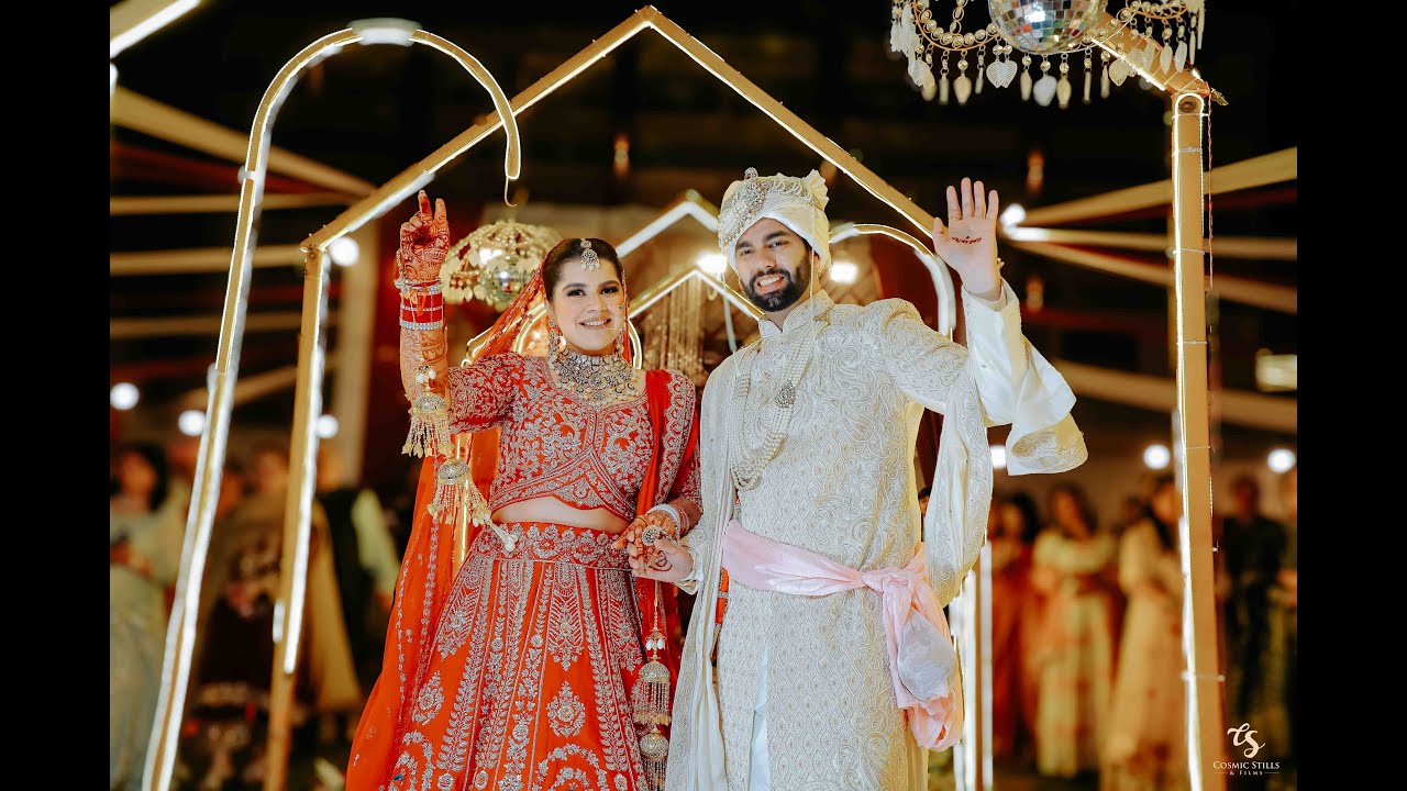HARSHITA & DEEPANSHU | 4K WEDDING FILM | WYNDHAM SONIPAT | COSMIC STILLS & FILMS | INDIA