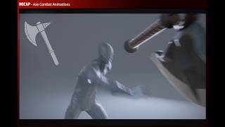 Mocap-Axe Combat Animations
