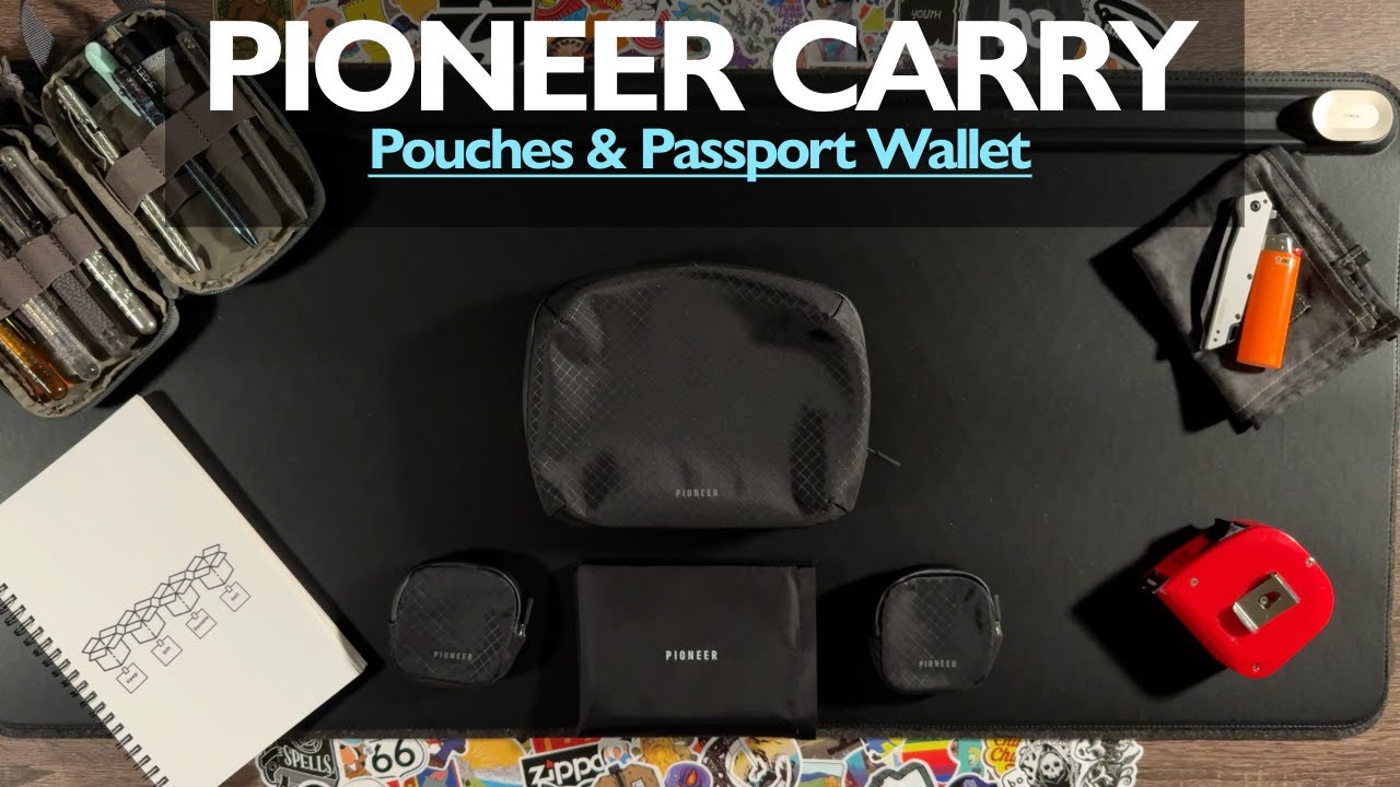 Truly Multipurpose? - Pioneer Carry Global Tech Pouch, Zen Zips, Passport Wallet Review