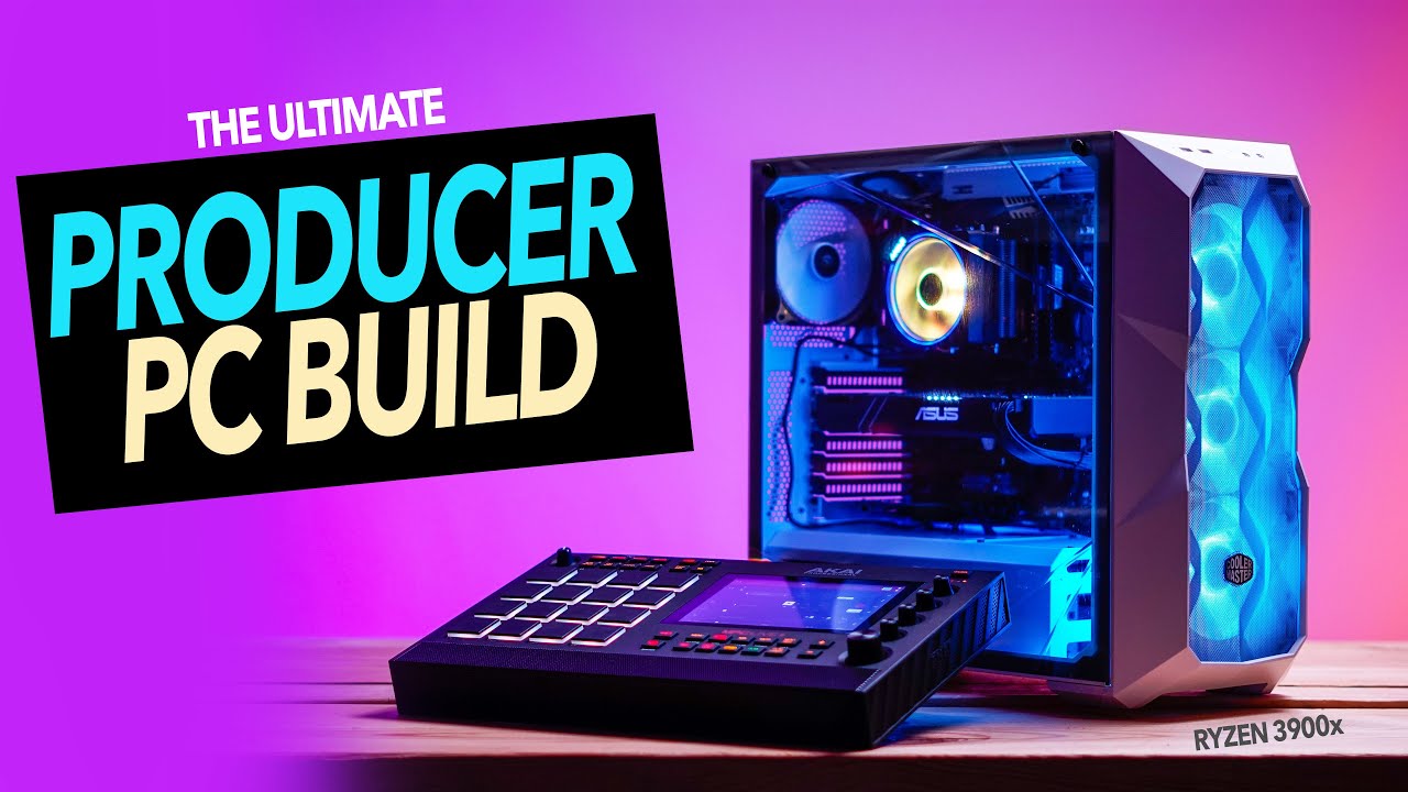 The Best PC For Music Production 2022  Ryzen 3900x Build for MPC, FL Studio  & Ableton Beatmaking 