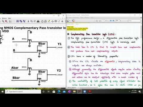 Complementary Pass Transistor Logic (CPL)