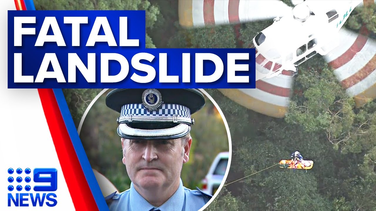 Two dead in in fatal landslide accident in Blue Mountains 9 News