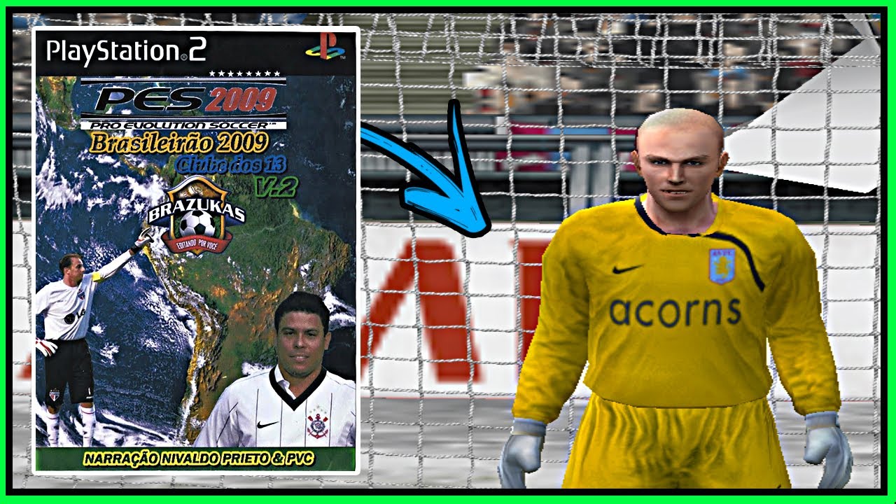 PES 2012: Brazukas 3.0 (PS2) Amistosos #29 Novara x Roda JC Kerkrade 