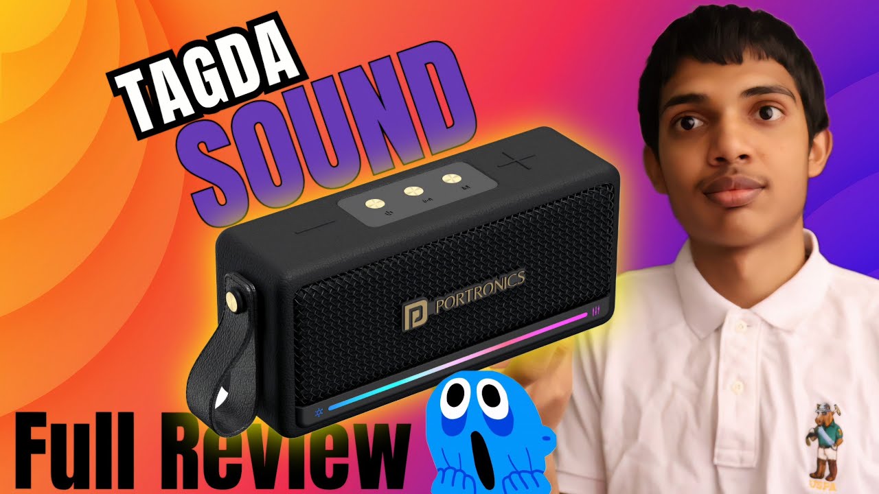 portronics harmony mini 25w bluetooth speaker / Best bluetooth speaker / Tagda SOUND