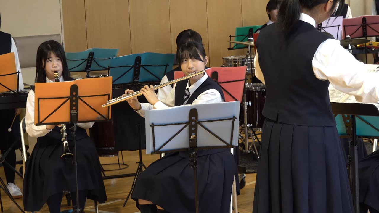 越谷南高校 吹奏楽部「スーパーマリオブラザーズのテーマ」