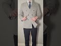 How To Wear A Double Breasted Suit