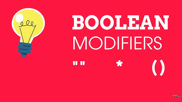 How Library Stuff Works: Boolean Modifiers "", *, ( )