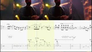 DEWA19  -  Cintakan Membawamu Kembali (Andra Ramadhan Solo) Guitar Transcription / TAB on Screen