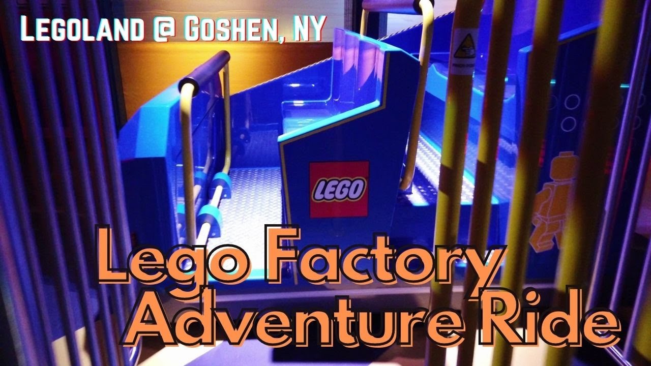 Legoland Lego factory Adventure Ride at Goshen, NY (2022) - YouTube