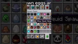 Proof Minecraft a spawn eggs are not modded