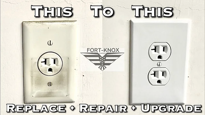 How to Replace Electrical outlet | Fast and Easy Upgrade | 20amp wall plug