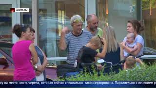 Мальчик, найденный на ВОАД в Алматы, выписан из больницы