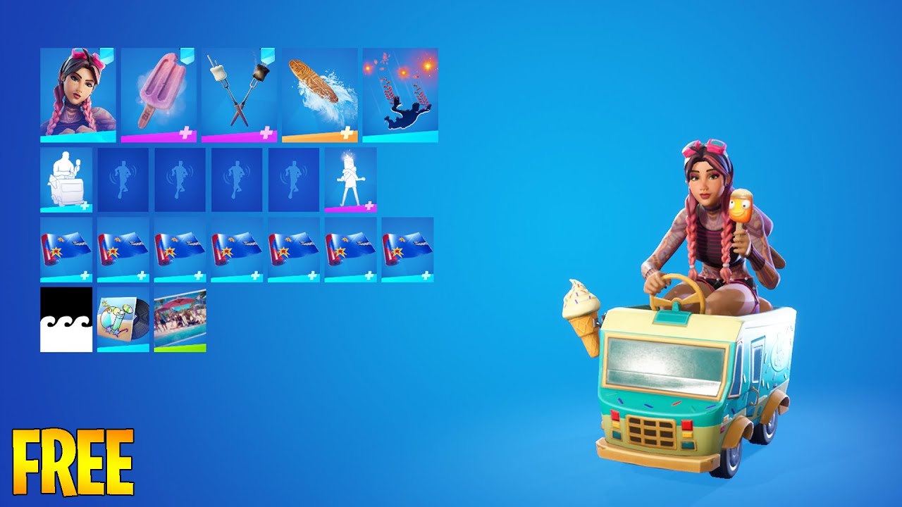 ALL 14 Days of summer FREE REWARDS | Fortnite Summer 2021