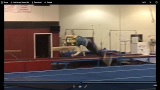 Front Handspring Layout Full