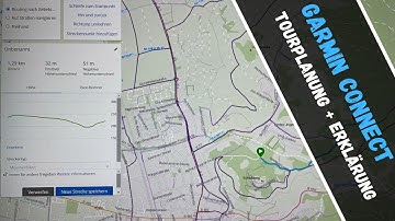 Garmin Connect Streckenplanung am PC