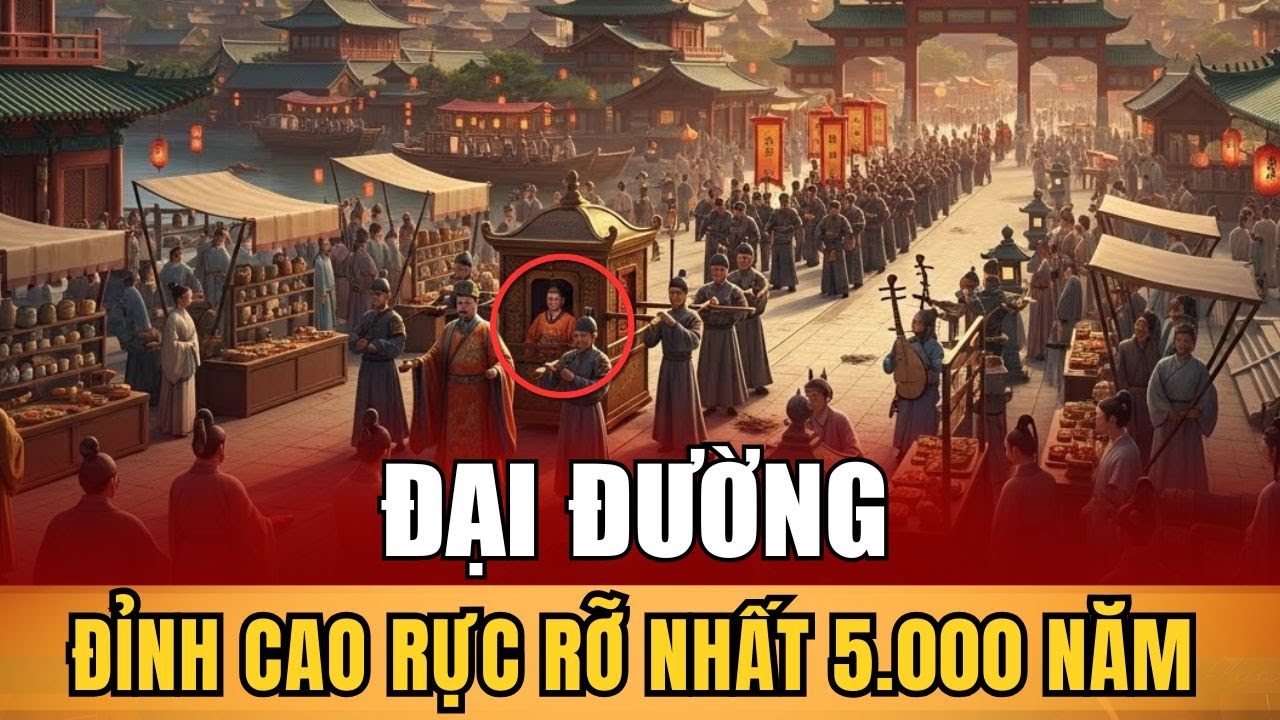 ĐẠI ĐƯỜNG  - ĐỈNH CAO RỰC RỠ NHẤT TRONG 5000 NĂM LỊCH SỬ TRUNG HOA