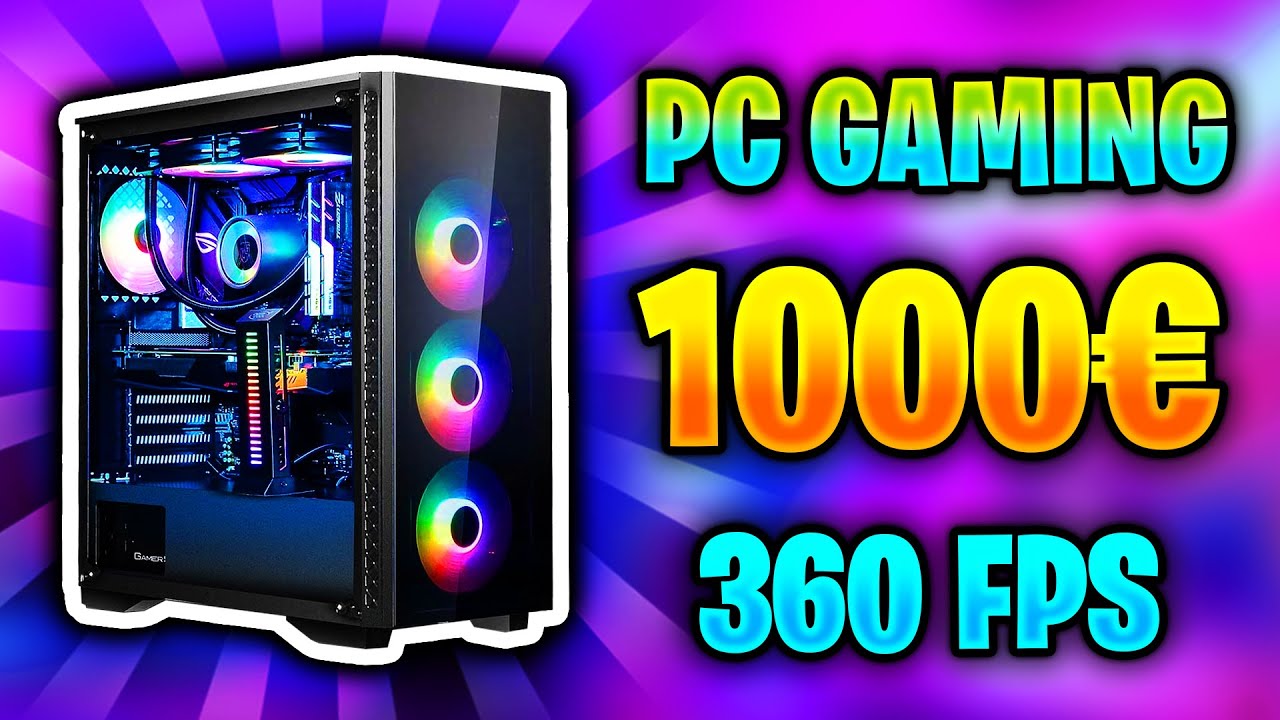 IL MIGLIOR PC da GAMING da 1000€ + TEST FORTNITE, COD e GTA 360 FPS