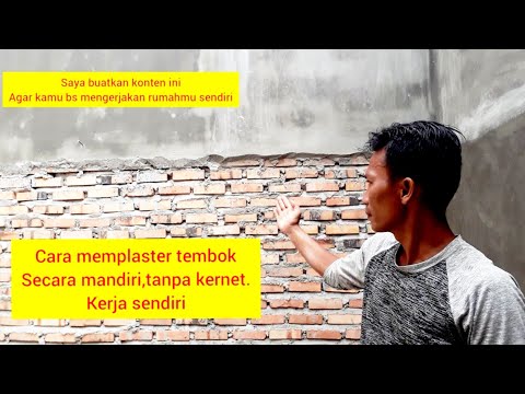 Video: Dinding Plesteran Di Mercusuar (54 Foto): Cara Plester Dengan Tangan Anda Sendiri, Apakah Anda Perlu Menghapus Mercusuar Dari Langit-langit Setelah Bekerja