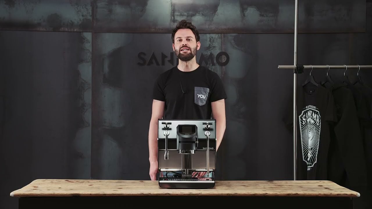 Sanremo YOU Espresso Machine video, from Clive Coffee, knockout
