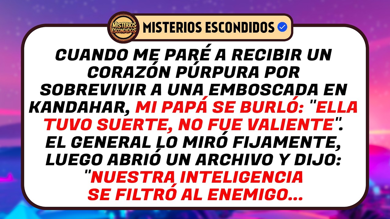 En Mi Ceremonia Del Corazón Púrpura, Mi Familia Se Rió De Mí, Hasta Que Descubrí Una Verdad Que ....