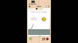 Brain Test 5 Level 46 Walkthrough Solution