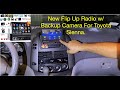 Installing New Flip Up Radio with Back Up Camera & Android Auto, on a 2006 Toyota Sienna.