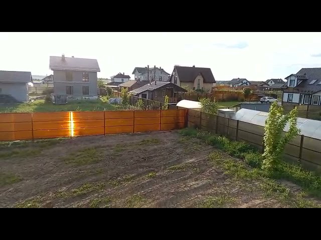 обшивка забора поликарбонатом