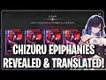 Chizuru Epiphanies Revealed! Japanese Translations [Chaos Zero Nightmare]