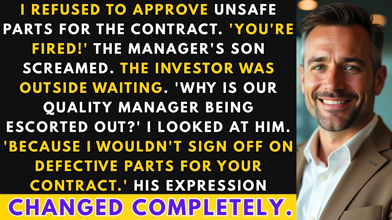 Plant Manager's Son Fired Me — I Walked Out With The $750M Contract | Office Revenge