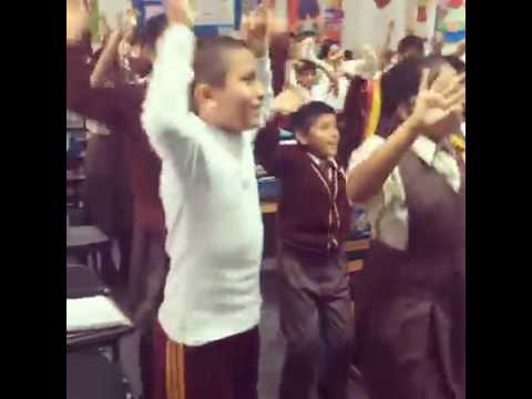 Video shows primary class going crazy to Travis Tune - 6,000 miles away in Peru