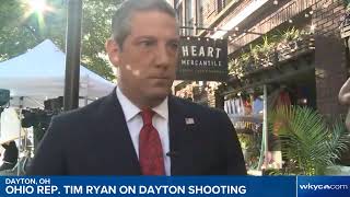 Ohio Rep. Tim Ryan speaks out on Dayton shooting