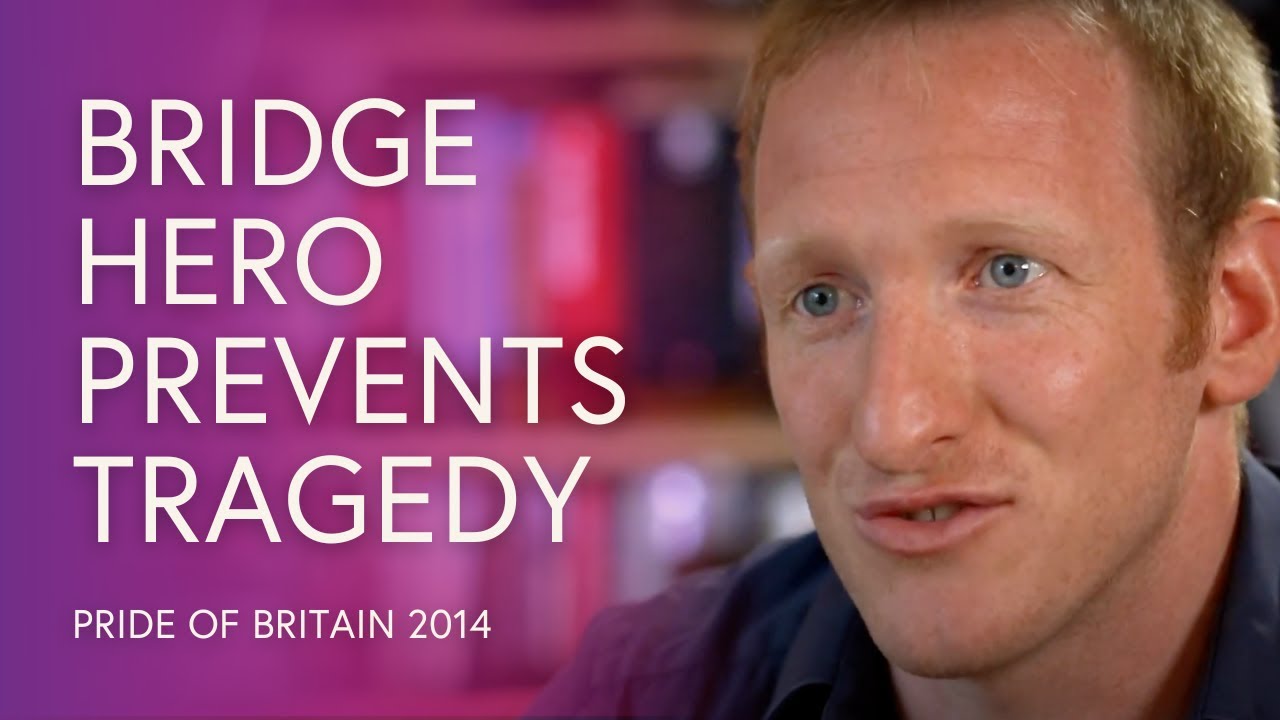 Neil Laybourn: The Man who Prevented a Suicide Tragedy on Waterloo Bridge | Pride of Britain2014