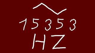 15353 hz triangle