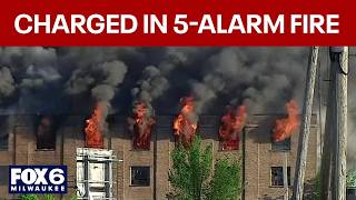 Milwaukee fire: Woman charged, vacant warehouse destroyed | FOX6 News Milwaukee