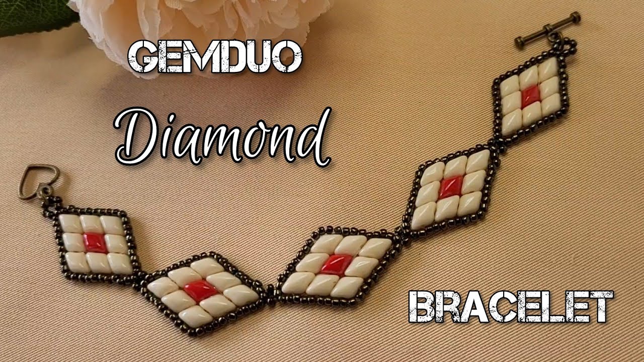 DIY Gemduo Diamond Bracelet / Earrings 🔹 - YouTube
