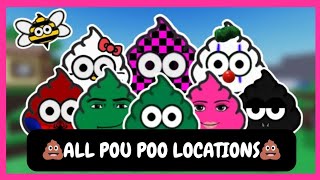 Guide to get all Pou Poos On Roblox Find the Pou Poos! screenshot 1
