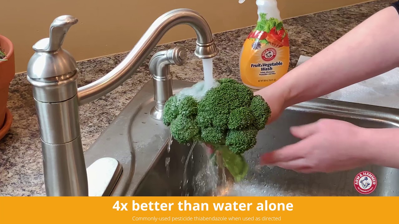 Arm & Hammer Fruit & Vegetable Wash Introduction YouTube