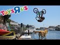 BACKFLIPPING THE SMALLEST TOYS R US RAMP! (BMX)