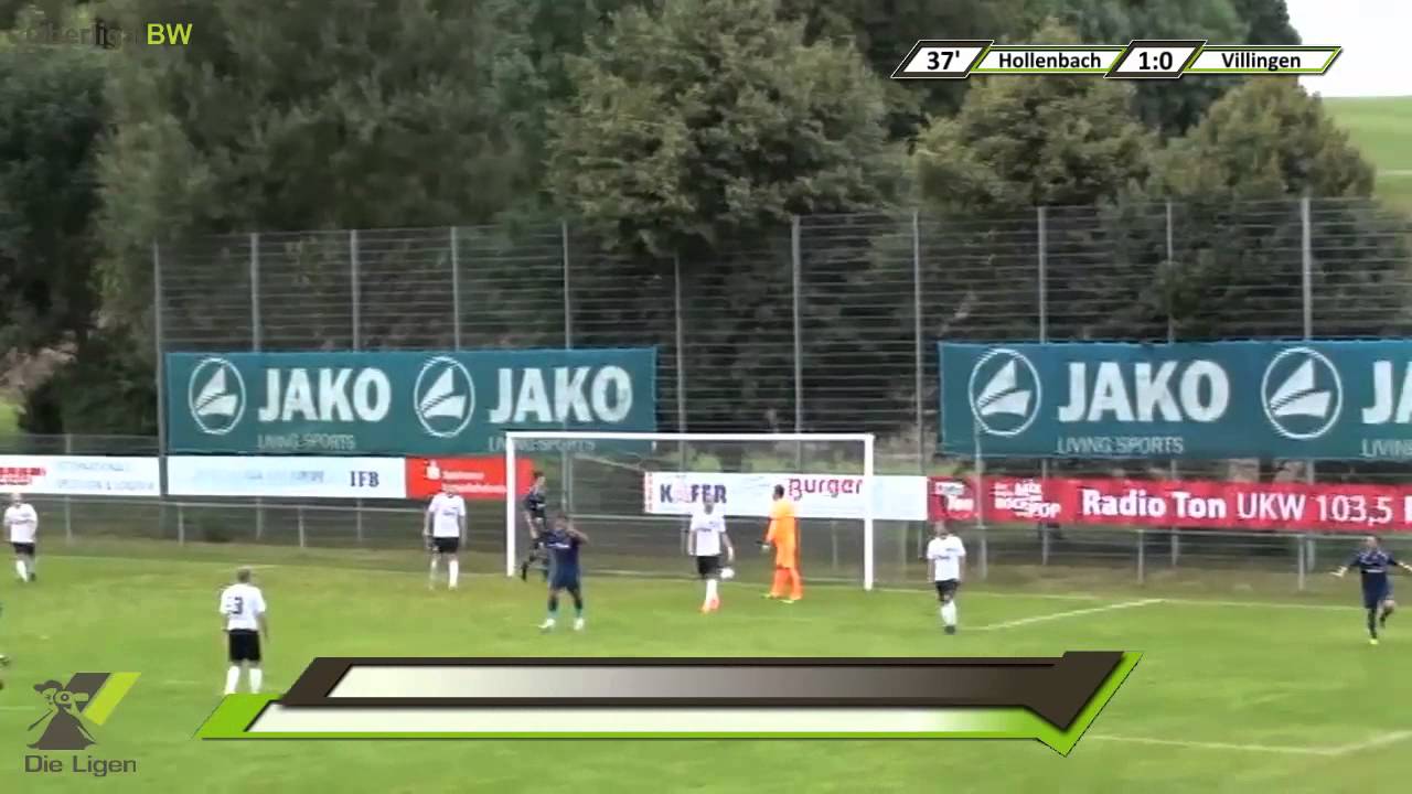 Oberliga BW, 4. Spieltag, Zusammenfassung: FSV Hollenbach vs. FC 08 Villingen