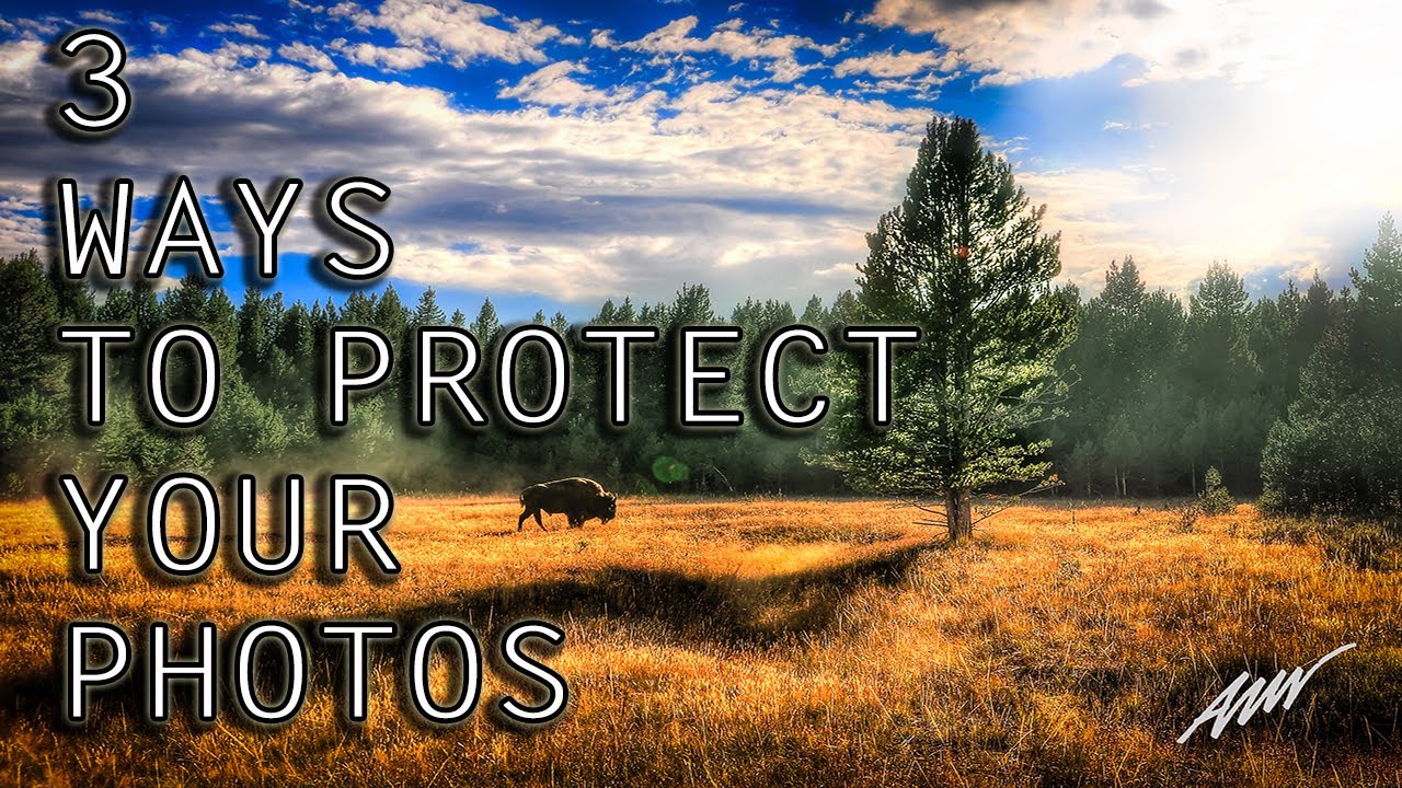 3 WAYS TO PROTECT YOUR PHOTOS YouTube