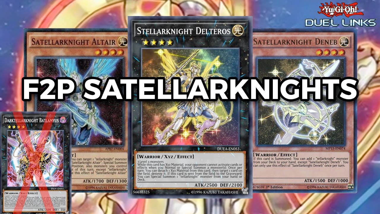 Duel Links F2P Satellarknight Deck 2021 YouTube