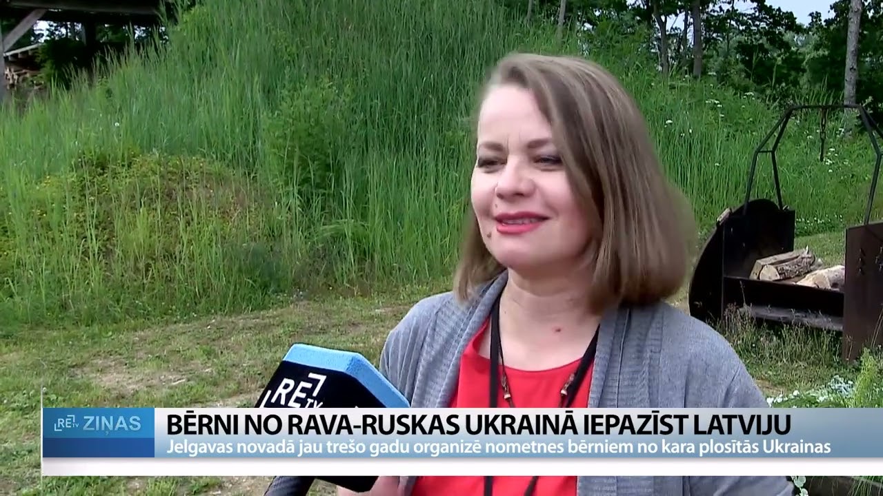 ReTV: Bērni no Ukrainas atpūšas no kara un iepazīst Latviju