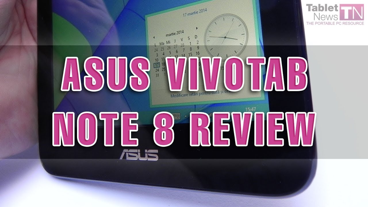 ASUS Vivotab Note 8 Review (Windows 8.1/ Bay Trail Tablet) - YouTube