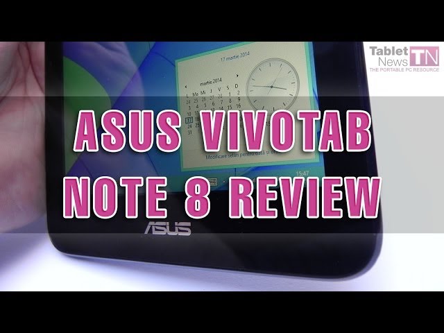 ASUS Vivotab Note 8 Review (Windows 8.1/ Bay Trail Tablet) - YouTube